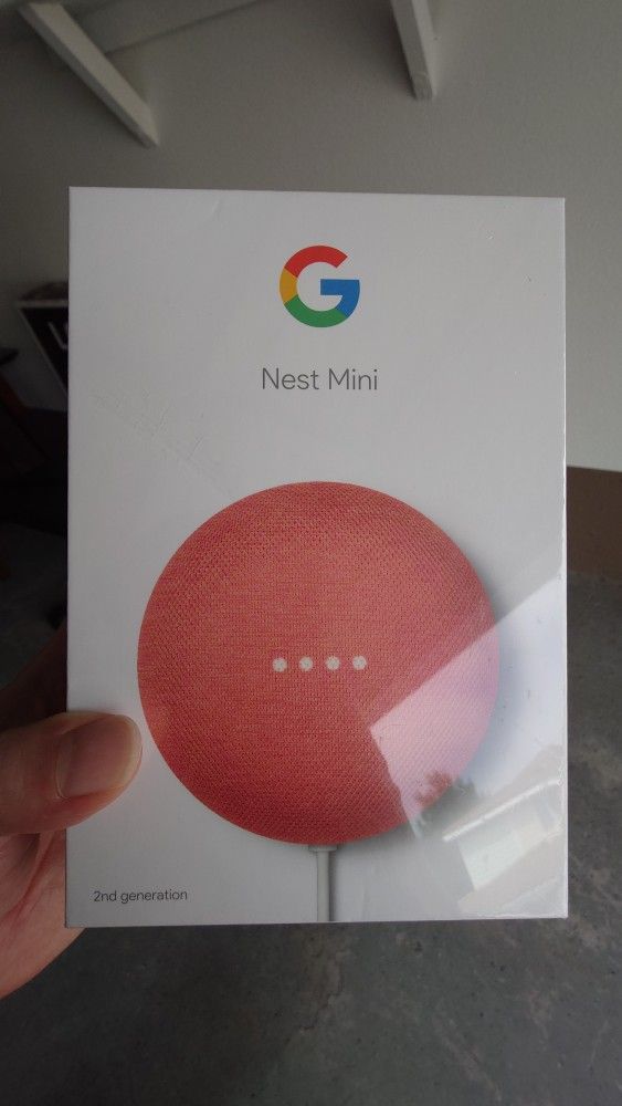Unopened Google Nest Mini 2nd Generation
