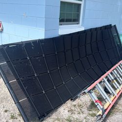 5 12.5’ Heliocol Pool Solar panels