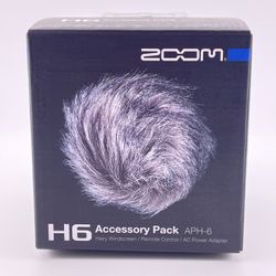 Zoom H6 Accessory Pack APH-6 Hairy Windscreen for the the H6 Handy Recorder