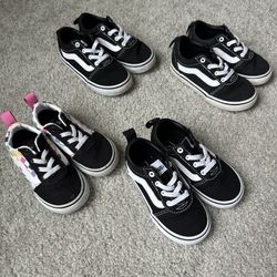 Toddler Vans - Sizes 6, 7, 8