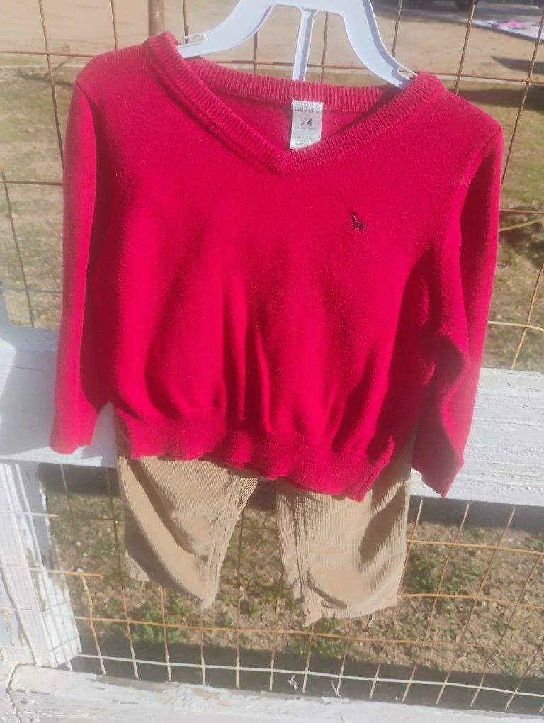 Boys 2 Piece set size 24 M