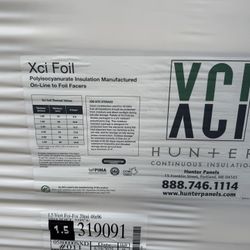 18 Sheets R10 1.5” Rigid Foam Insulation 