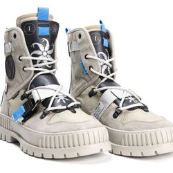 PALLASHOCK X DESTINY BOOTS BOTH BLACK AND  TAN!