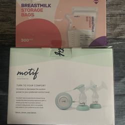Breast pump & Storage Bags 