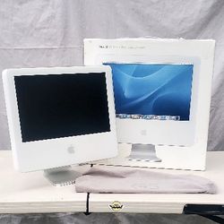 Apple imac G5 Computer Works perfectly good,  No damage
M9844LL/A
iMac G5
Model No: A1058
iMac G5 17"/2.0/512MB/160GB/SUPER/56K/BT/AP
