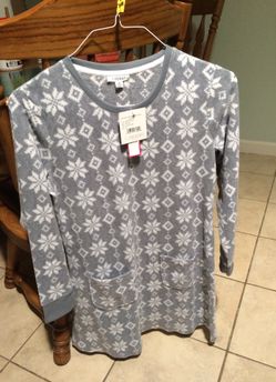 Warm gown for lady