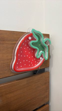 Strawberry Shape Neon Sign Light