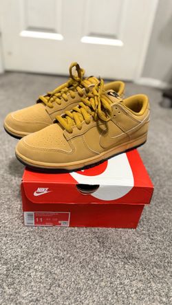 Nike Dunk Low Retro SE Wheat Gum Mens 11