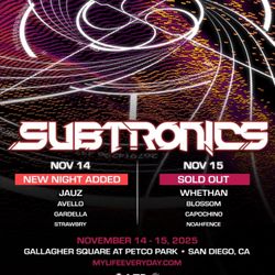 Subtronics at Petco Park 11/15