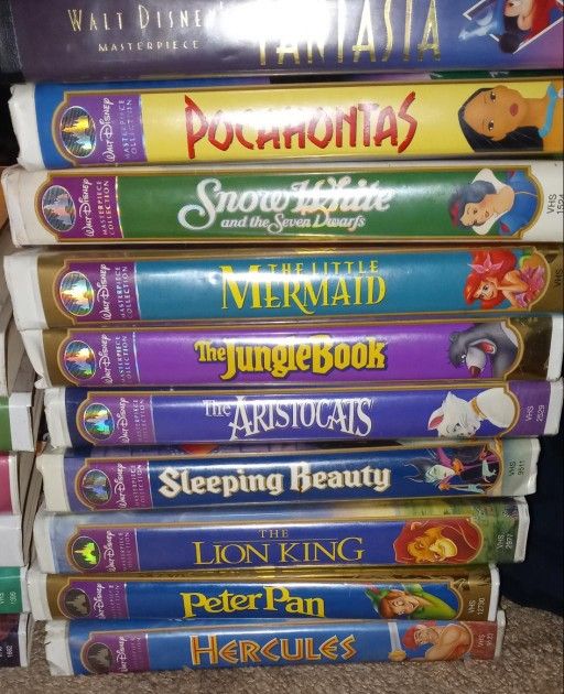 Disney Vhs movies