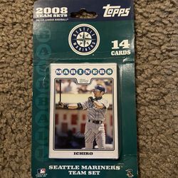 2008 Mariners Team Set Baseball Card (sealed)
