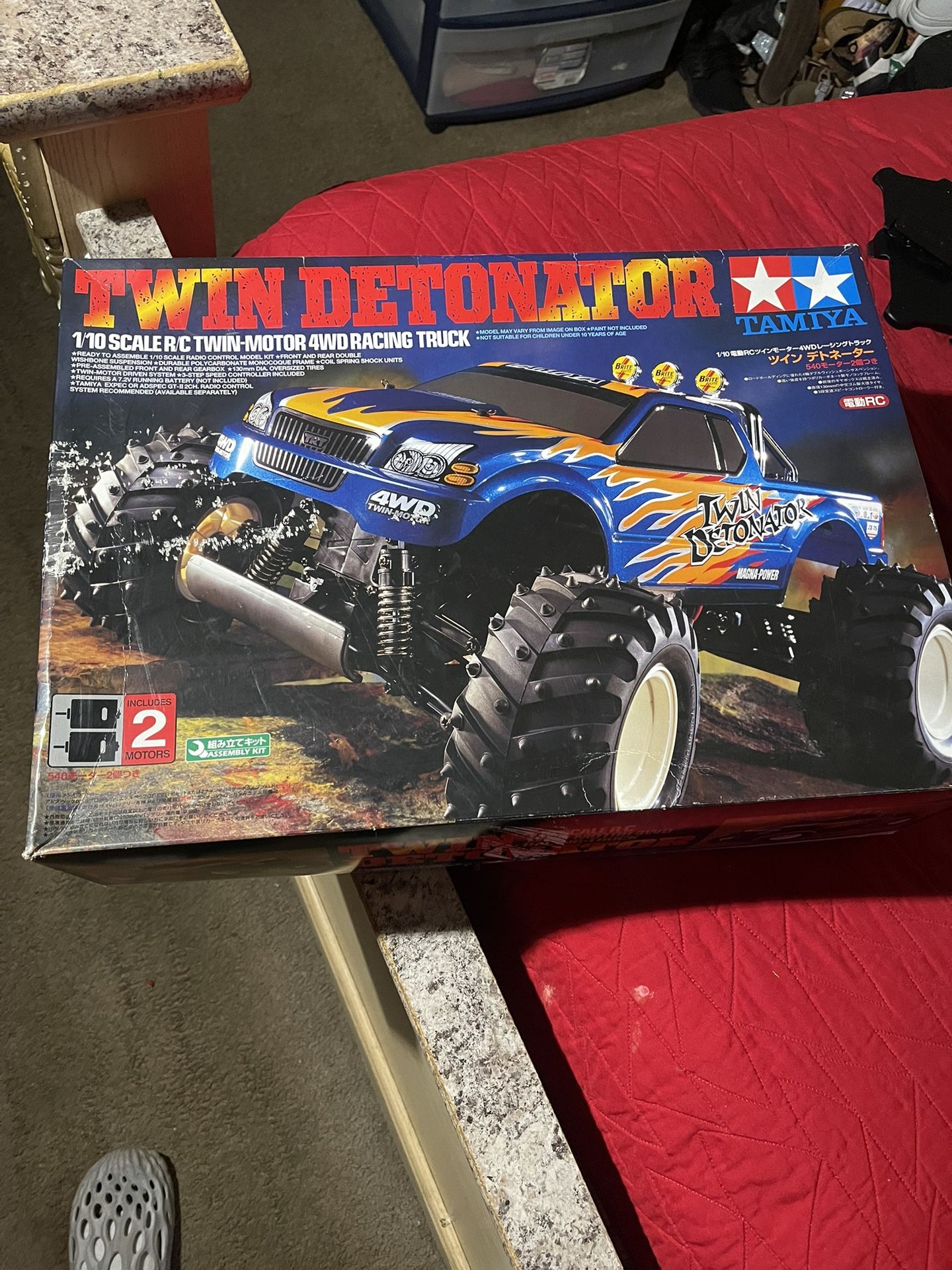 【レア品】TAMIYA ツインデトネーター　動作確認済み レア品】TAMIYA ツインデトネーター動作確認済み