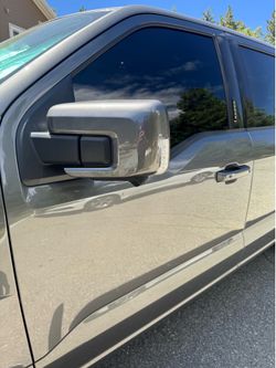 F-150 mirror caps OEM textured black