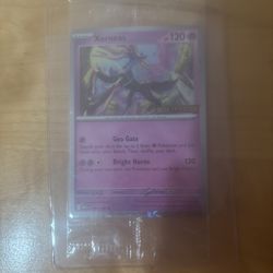 Stamped Pokemon Xerneas 064/132 Mega Evolution Best Buy Promo Sealed NM Mint 064/132