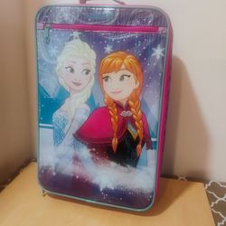 kids size Frozen suitcase