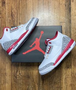 Jordan 3 Cardinal Red