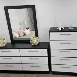 Dresser with Mirror and Chest / Cómoda con Espejo y Gavetero 🚚[Fast-Delivery]💨