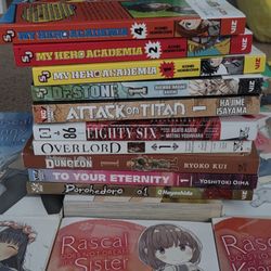 Assorted Manga /Comic Books