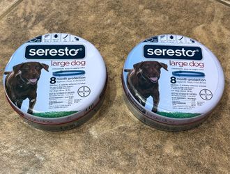 Seresto large dog collars ($30 each)