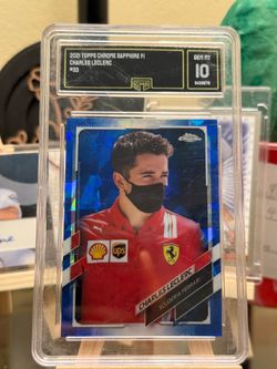 2021 Charles Leclerc / Topps Sapphire F1 - GMA:10🔥