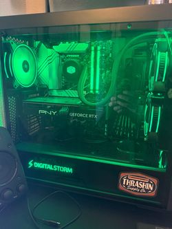 Digital Storm Gaming PC , monitor, speaker, mouse, keyboard