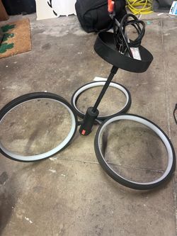 Triple Ring LED Light Fixture
