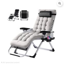Super Comfy Paddded Zero Gravity Chair 