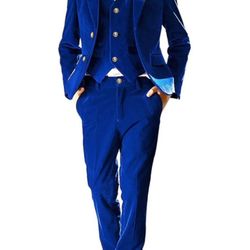 Blue Velvet, Three-Piece Suit Size8