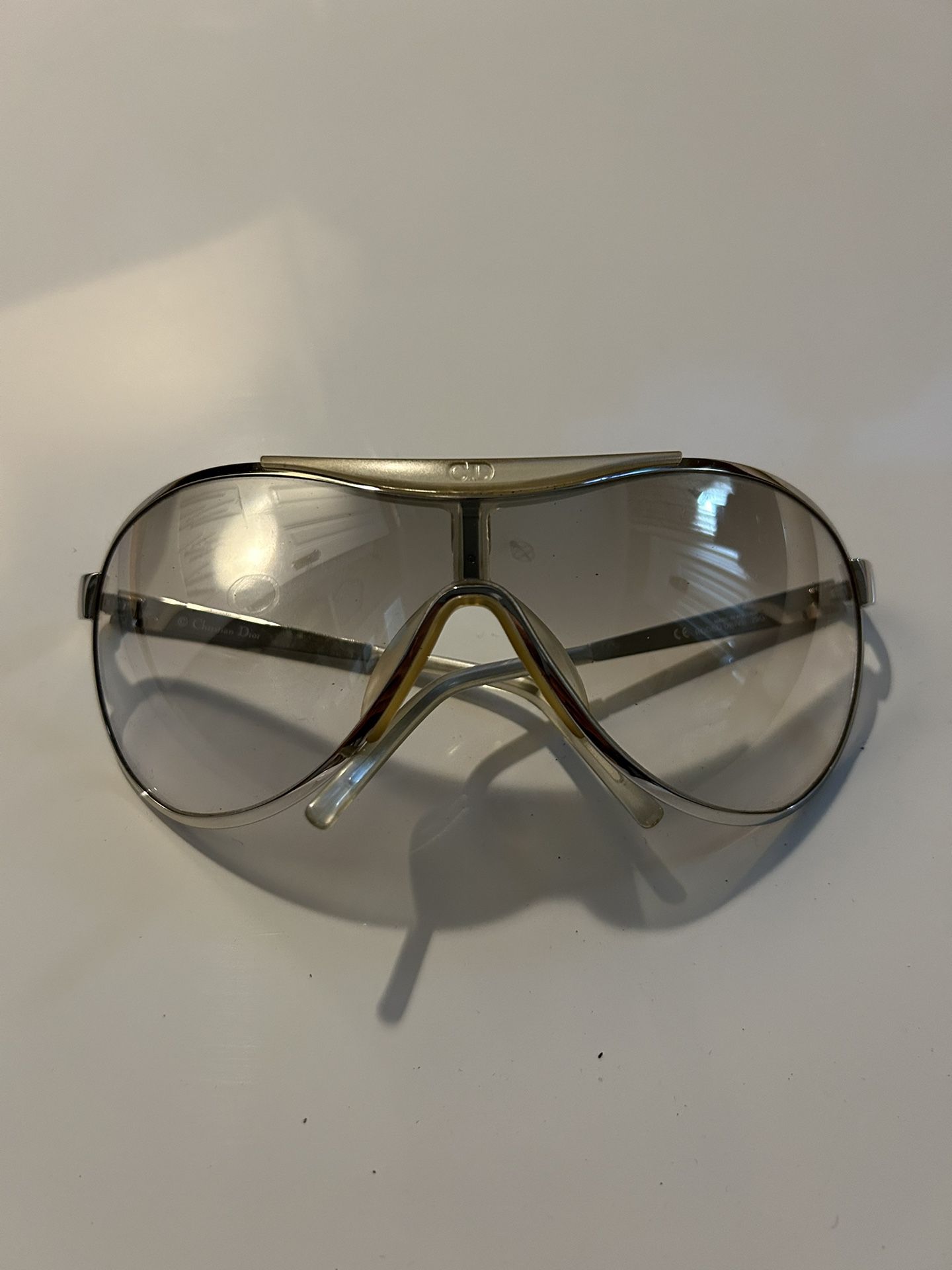 Christian Dior Wrap Aviator Sunglasses 