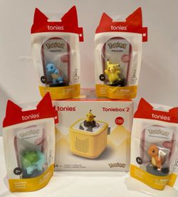 Tonies Special edition Pokémon Toniebox 2 Bundle with 6 tonie Figures
