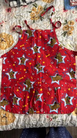 Kids Scooby-Doo Print Fabric Apron