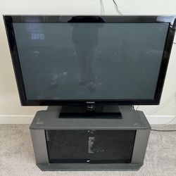 48” Tv With Free Stand