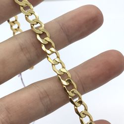 Gold Bracelet Cuban 10K New