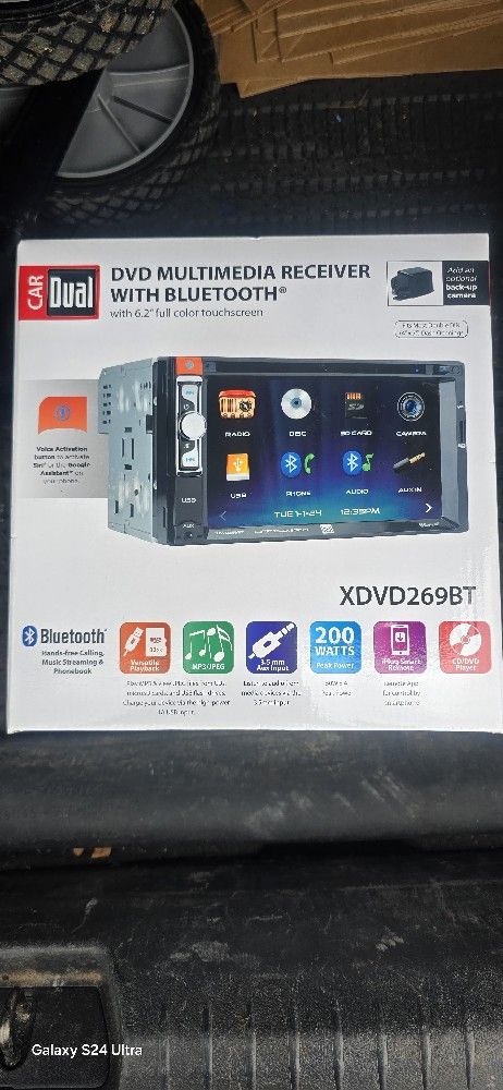 DVD MULTIMEDIA RECEIVER WHIT BLUETOOTH