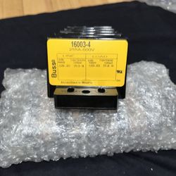 Pwr Dist Block, 255A, 4P, 6AWG-250 MCM, 600V