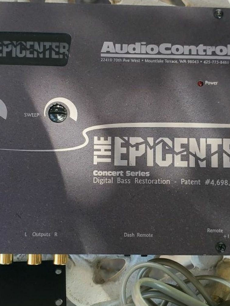 Audio Control Epicenter
