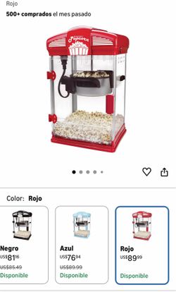 Theater Crazy Popcorn machine