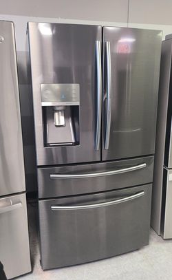 Samsung 4-Door Stainless Steel Refrigerator Fridge
