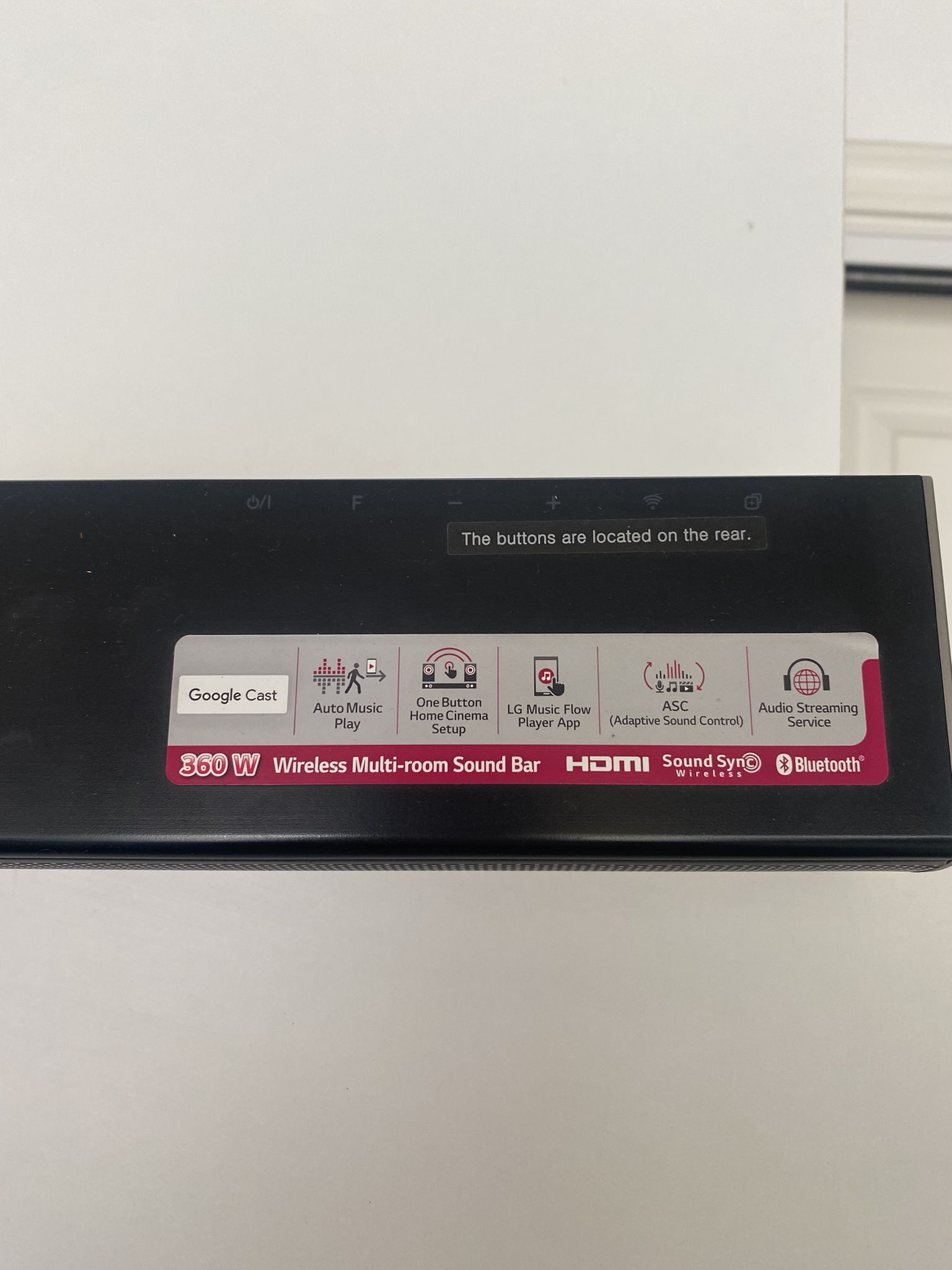 LG Wireless Multi-room Sound Bar