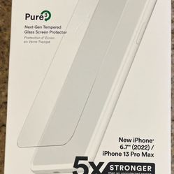 BodyGuardz Pure3 Screen Protector Apple iPhone 13 Pro Max Tempered Glass