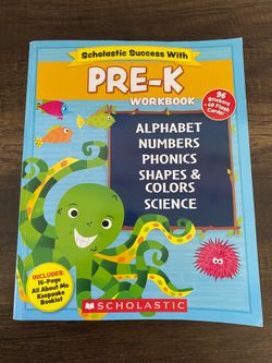 Scholastic PRE-K Workbook, New
