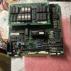 Working Sega Clutch Hitter Arcade Video Game Pcb Board 