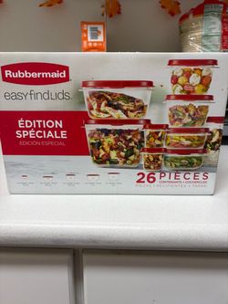 Rubbermaid Easy Find Lids 26-Piece Set