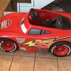 Vintage Power wheels Lightening McQueen 