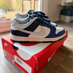 Football-Grey Game Royal Nike Dunks Men’s Size 8