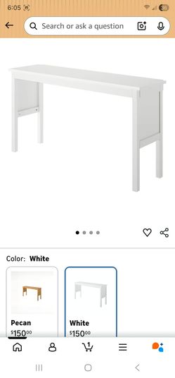 Entry table, Desk for Loft Bed, Solid Wood Study Desk Attachment