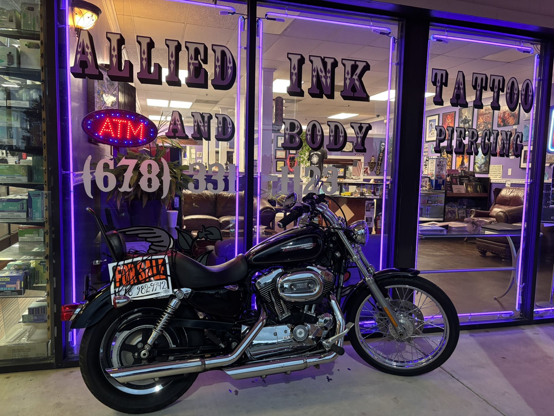 2008 Harley Davidson Sportster 1200 Custom