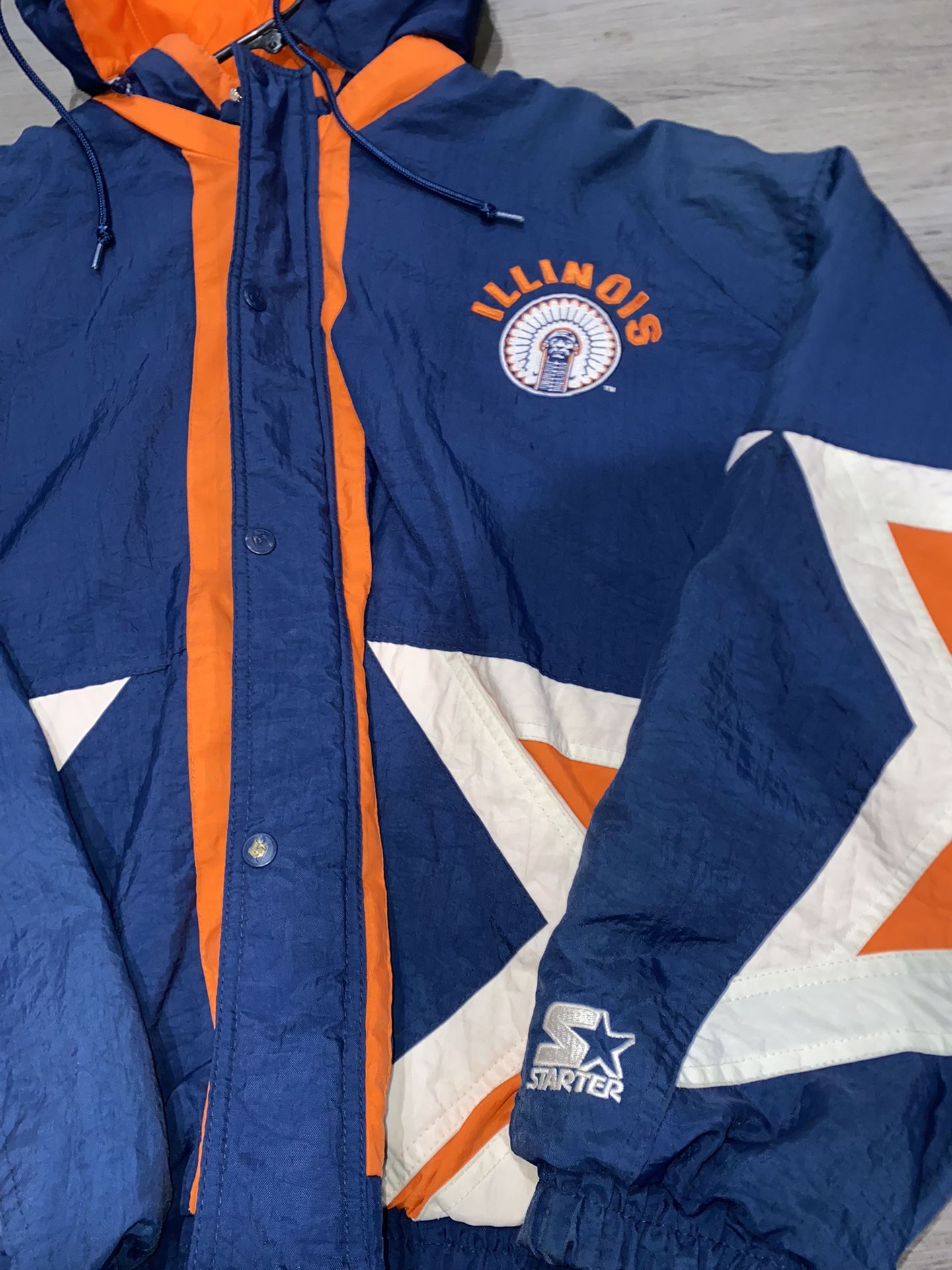 Vintage Illinois Starter Jacket
