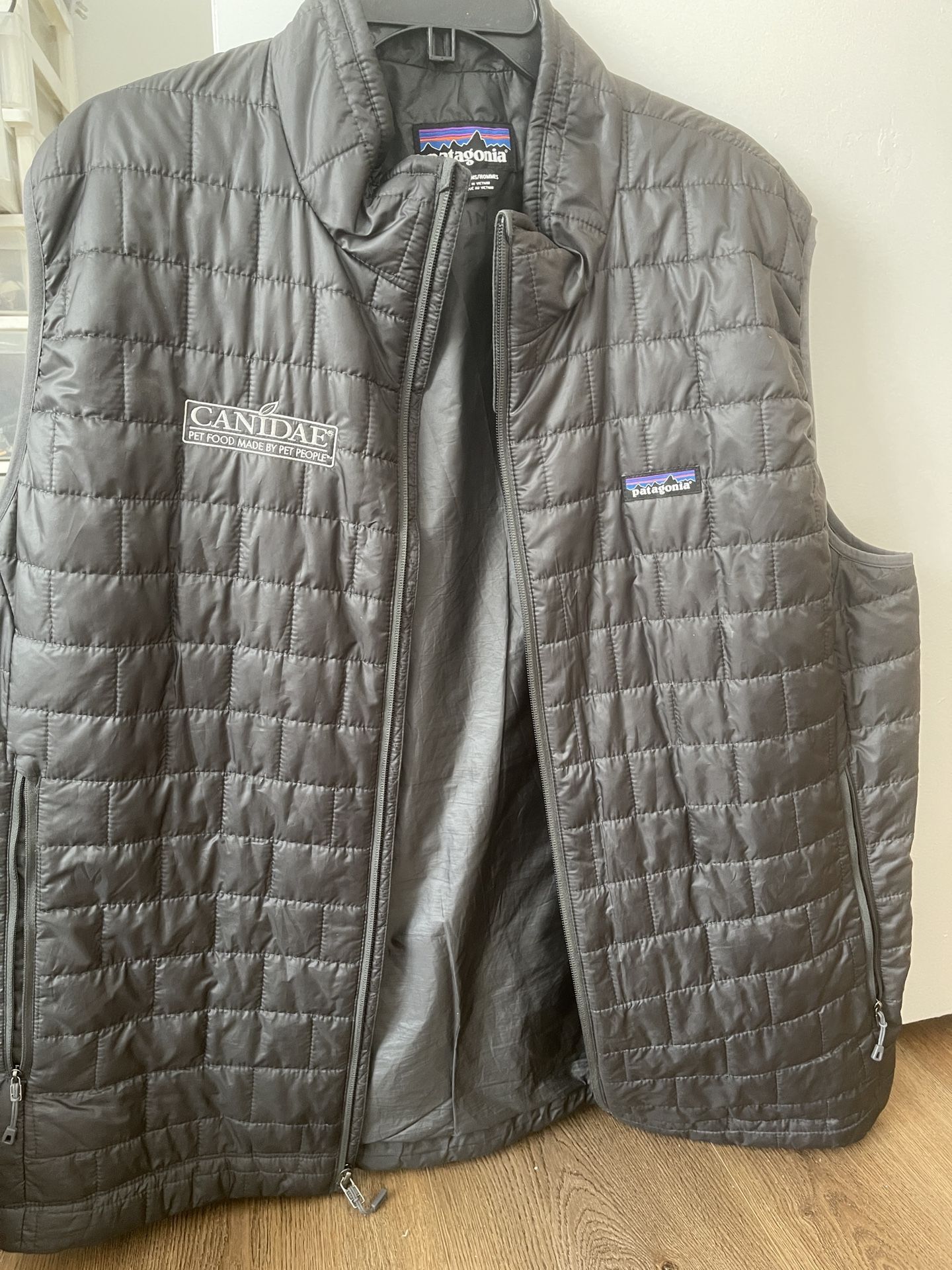 Patagonia Grey Quilted Vest