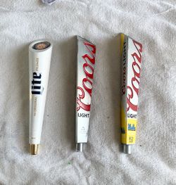 Lite Beer Tap Handles Miller Lite, Coors Light, Coors Light UCLA